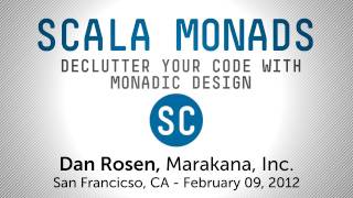 Scala Monads Declutter Your Code With Monadic Design [upl. by Noiz968]