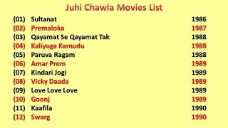 Juhi Chawla Movies List [upl. by Htennek]