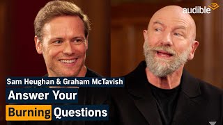 Sam Heughan and Graham McTavish Answer Questions About Clanlands Friendship and Their Worst Fears [upl. by Krystyna]