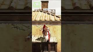 Ezio races La Volpe  Assassins Creed 2 shorts [upl. by Arabrab]