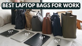 BEST LAPTOP BAGS FOR WORK  16quot Device Size  Review  Comparison  Celine Bellroy Tory Burch [upl. by Lon]