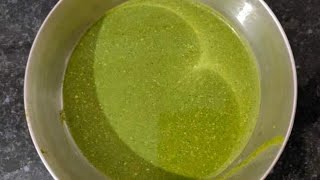 Pudina chutney recipe Mint chutneyHow to make pudina chutneyGreen chutney Tandoori mint chutney [upl. by Bahe]