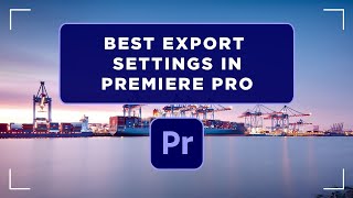 Best Export Settings in Premiere Pro in Hindi [upl. by Novelc]