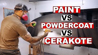 Paint vs Powdercoat vs Cerakote  Which is better and why  Modify with TFC EP14 [upl. by Ahtelra]