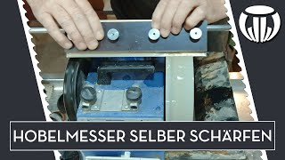 Hobelmesser mit der Tormek schärfen [upl. by Heeley]