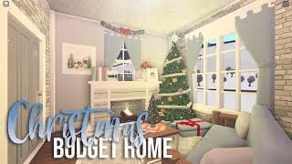 BLOXBURG  Christmas budget home 35K  House build [upl. by Lesya]