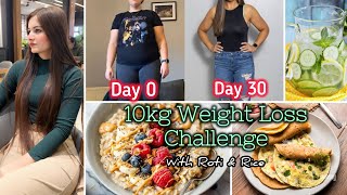 10KG WEIGHT LOSS CHALLENGE with Intermittent Fasting  Diet Plan  Guidance [upl. by Aivlis463]