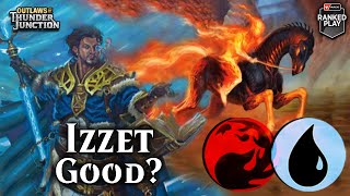 Is Izzet any Good now that Outlaws of Thunder Junction is released  Standard Ranked [upl. by Gee]