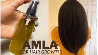 AMLA for HAIR GROWTH  Ayurvedic Recipe For Thick amp Long Hair [upl. by Finnegan]