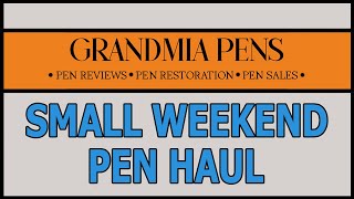 SMALL WEEKEND PEN HAUL [upl. by Aihsinat]