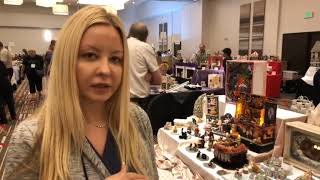 Interview with Miniature Artist Bridget McCarty  Denver Miniature Show [upl. by Ardyaf]