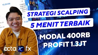 SCALPING 5 MENIT PROFIT 13 JUTA📈📈  TIPS TRADING SCALPING KHUSUS ORANG AWAM [upl. by Drape]