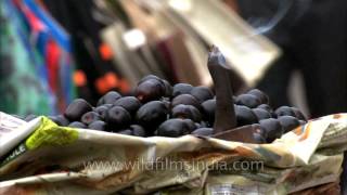 Black plums Jamun for sale [upl. by Eidnalem]