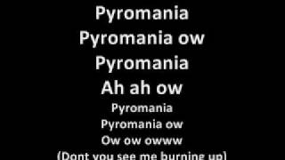 Cascada  Pyromania LYRICS [upl. by Berwick]