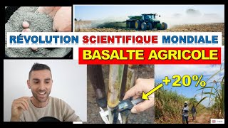 BASALTE agricole  RÉVOLUTION MONDIALE EN COURS  science agroecologie [upl. by Lebbie]