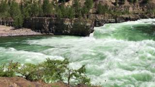 Hike to Kootenai Falls Libby Montana [upl. by Sunday]