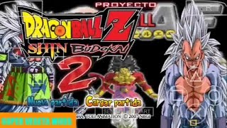 Dragon ball shin budokai 2 Nuevo Mod AF [upl. by Scarface]