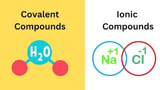 Covalent Compounds VS Ionic Compounds [upl. by Horbal568]