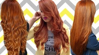 CABELO RUIVO PERFEITO ✄ SEGREDOS DICAS e CUIDADOS [upl. by Nosyarg]