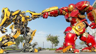 Transformers One 2024  Bumblebee vs Iron Man Full Fight  Paramount Pictures HD 3 [upl. by Singer]