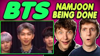 BTS  Namjoon Being Done With Everything REACTION [upl. by Cordeelia]