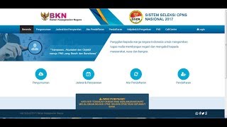 TAHAPAN SELANJUTNYA SETELAH DINYATAKAN LULUS ADMINISTRASI CPNS 2017 PART 1 [upl. by Joscelin]