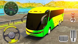 Coach Bus Simulator City Bus Driving 2  Public Coach Bus Driving Simulator 3D  Android Gameplay [upl. by Branca]