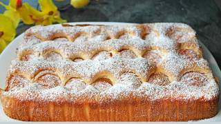 Der leckerste Kuchen den ich je gebacken habe Einfacher und leckerer Kuchen Kuchen in 15 Minuten [upl. by Gilbertson]