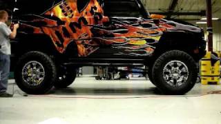 Vinyl wrapping a Hummer H2 [upl. by Anehsak]