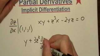 Partial Derivatives Part 2 Implicit Differentiation [upl. by Vincenty]