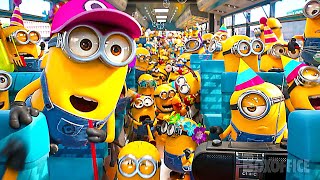 The Best MINIONS Scenes from Despicable Me 4 🌀 4K [upl. by Larimer]