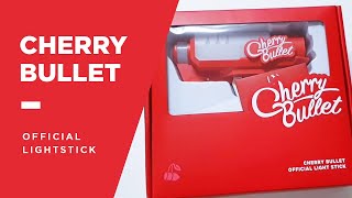 UNBOXING Cherry Bullet Official Lightstick Cherry Gun [upl. by Aikmat]