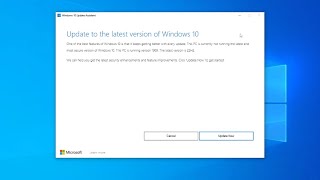 Windows 10 Update 22H2 Fails to Install FIX  Tutorial [upl. by Elsworth127]