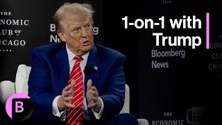 Full Donald Trump Interview With Bloomberg on Economic Plans Tariffs Immigration and the Fed [upl. by Lleinnad]