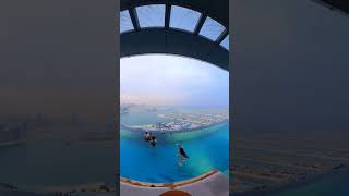 Aura Sky pool in DubaiTimelapse [upl. by Nosyd68]