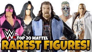 RAREST WWE Action Figures Made By Mattel [upl. by Inalem916]