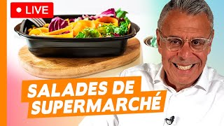 Les salades de supermarché  une option saine ou non  – Live du 4 octobre 2023 [upl. by Eniak]