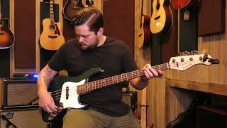 Sadowsky Will Lee Signature Bass Demo  Midwood Guitar Studio [upl. by Nesto]