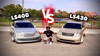 LEXUS LS400 VS LS430  COMPARISON SPEED TEST ETC [upl. by Johnathon]