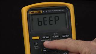 Secret Functions on the Fluke 87V Digital Multimeter [upl. by Lexerd]