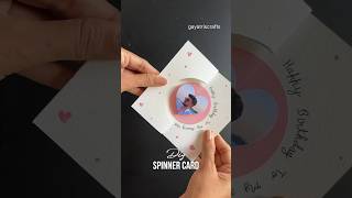 DIY Spinner Card crafts diy handmade papercrafting papercrafts giftideas art gifts cards [upl. by Hestia]