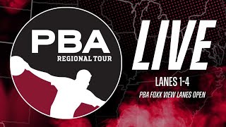 LIVE  LANES 14  A SQUAD  PBA Foxx View Lanes Open [upl. by Froehlich538]