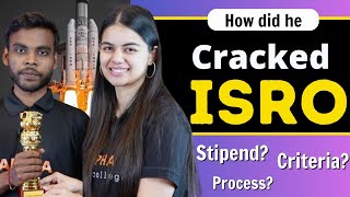 How he cracked ISRO🇮🇳 Internship From Tier 3 to ISRO  Inspirational story [upl. by Marianna]