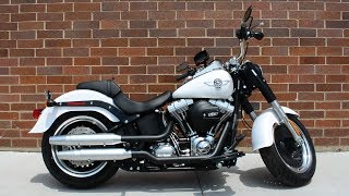 HarleyDavidson FAT BOY Review in Chicago [upl. by Ardni]