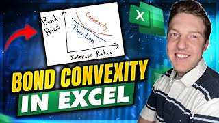 Calculate Bond Convexity and Duration in Excel  Interest Rate Risk [upl. by Yeliac729]