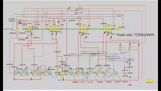 EBSILON model compressed air energy storage supercritical carbon dioxide circulation boiler [upl. by Bascomb]