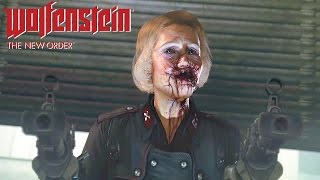 Wolfenstein The New Order 05 Brutalidade Extrema e Super Robô no Campo de Concentração  PS4 [upl. by Lulita732]