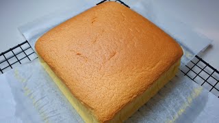 COTTON SOFT CASTELLA CAKE l Pinoy juicy bites [upl. by Yecrad]