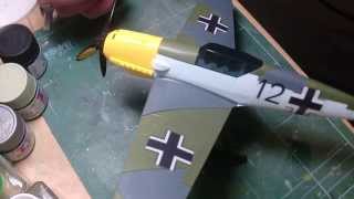 Airfix Quickbuild Messerschmitt Bf109 E [upl. by Eiuol467]