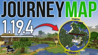 How To Download amp Install JourneyMap 1194 Minecraft Minimap Mod [upl. by Redna]